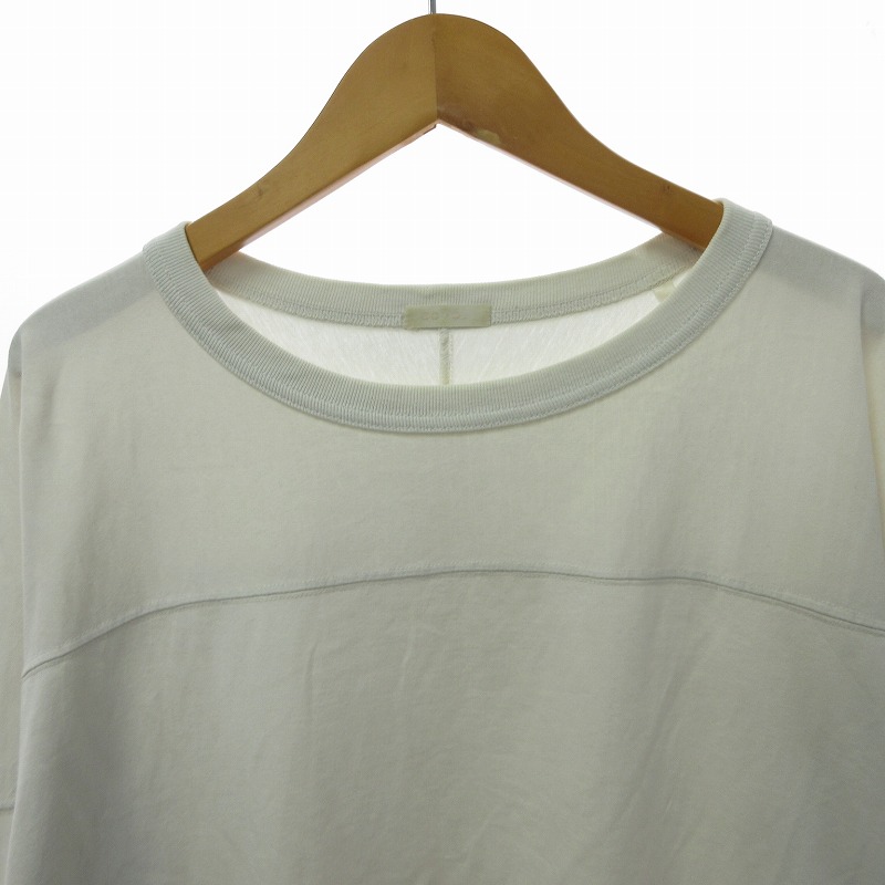 コモリ COMOLI 19AW フットボールTシャツ カットソー Q03-05002