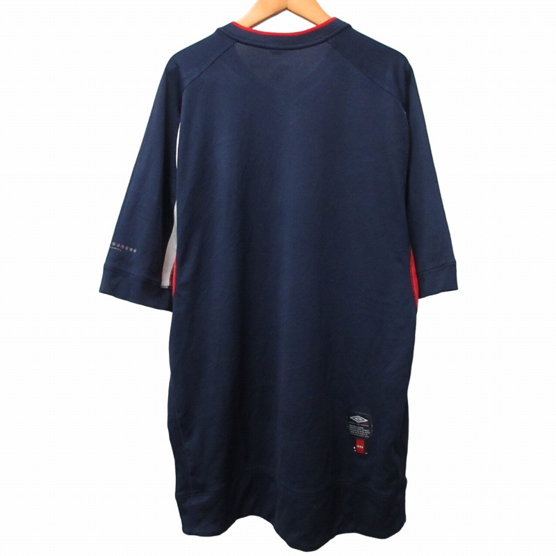 UMBRO 00s サッカー イングランド代表 トレーニング シャツ Vネック