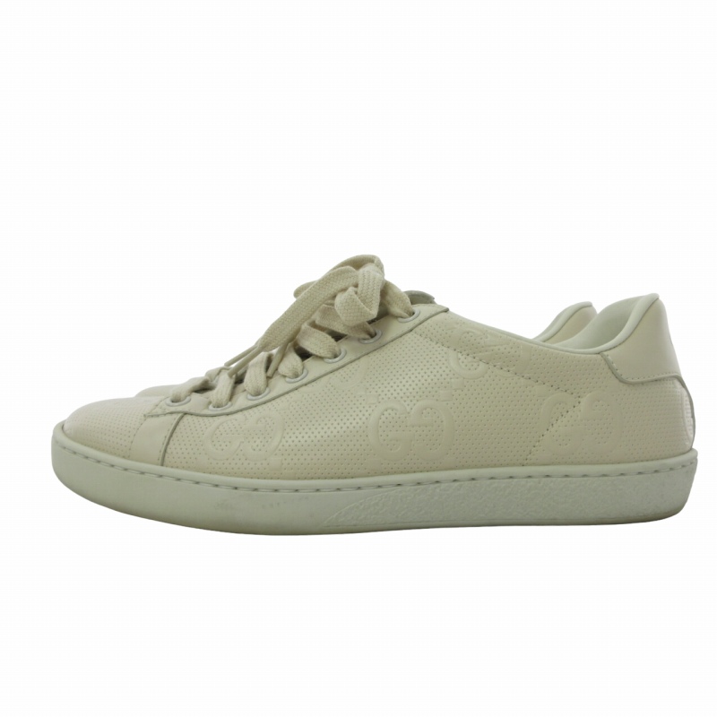 GUCCI グッチ スニーカー ベージュ 4103625A0109 GUCCI(グッチ) ローカットスニーカー548950 548950 ベージュ