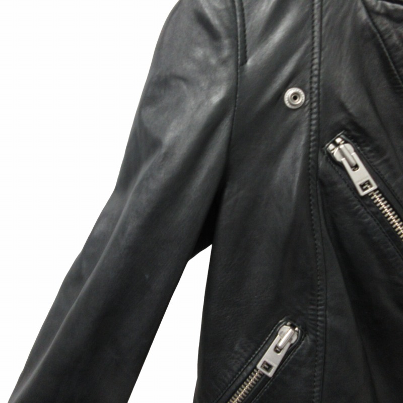 ザディグエヴォルテール LOON STARS カウレザー ライダース