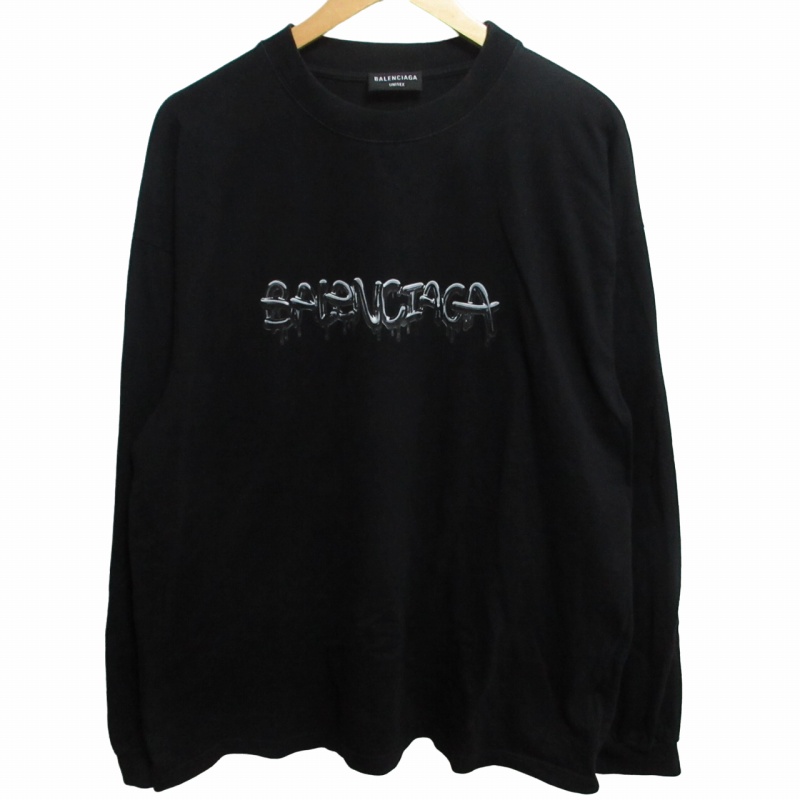 バレンシアガ BALENCIAGA 21年 スライムグラフィックロゴTシャツ 