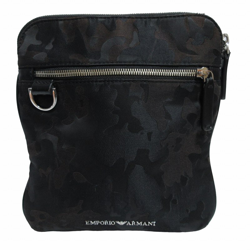 エンポリオアルマーニ　メッセンジャーバッグ　ショルダーバッグ　カモフラ　メンズ エンポリオアルマーニ EMPORIO ARMANI ショルダーバッグ 斜め掛け