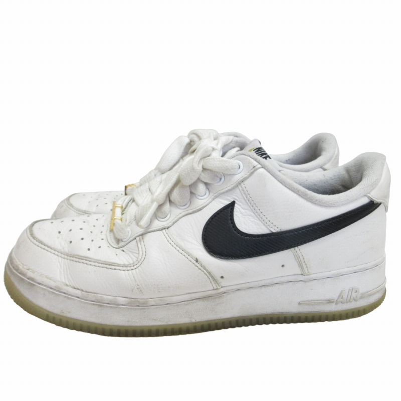 美品　Nike Air Force 1 ホワイト ゴールドアクセント 楽天市場】ナイキ エア フォース 1 '07 プレミアム NIKE AIR