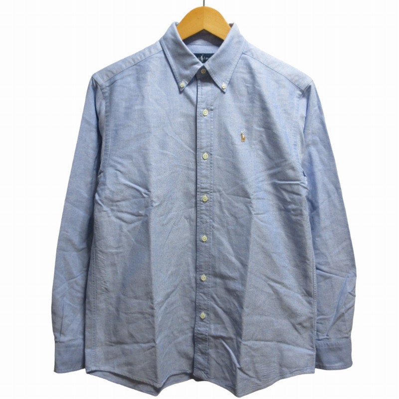 ラルフローレン RALPH LAUREN 美品 オックスフォードシャツ BDシャツ 