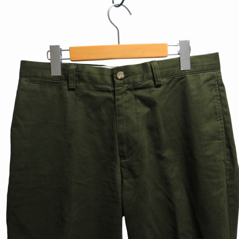 ラルフローレン RALPH LAUREN ポロチノ チノパン カーキ 緑系 32×32 約