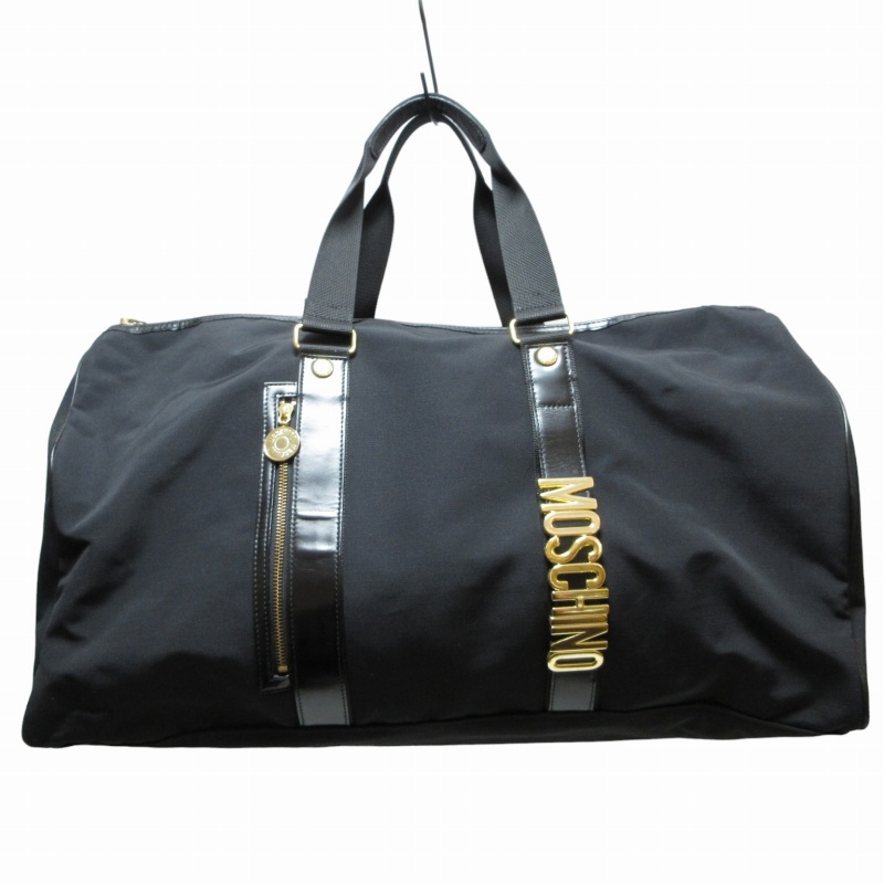 モスキーノ MOSCHINO 2WAY ボストンバッグ ハンドバッグ ショルダー 