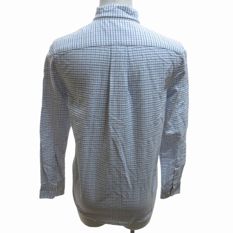 ラルフローレン RALPH LAUREN 美品 ボタンダウンシャツ 長袖 ロゴ刺繍