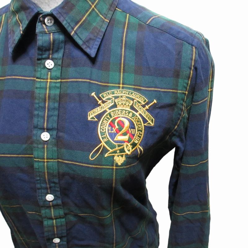 ラルフローレン RALPH LAUREN ブラックウォッチ チェックシャツ