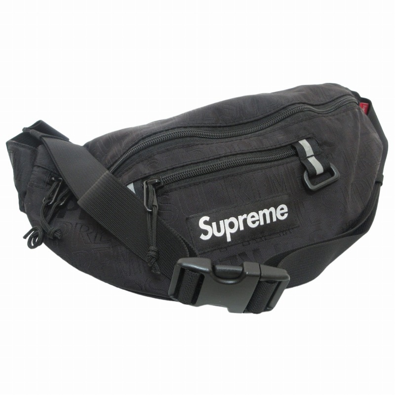 シュプリーム SUPREME 美品 19SS BOXロゴ ウエストポーチ ショルダー 