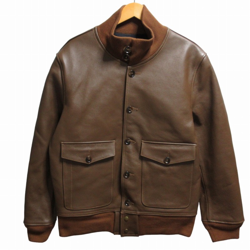 未使用品 ガブリエル GABRIEL タグ付き 50s復刻 TYPEA1 レザー 