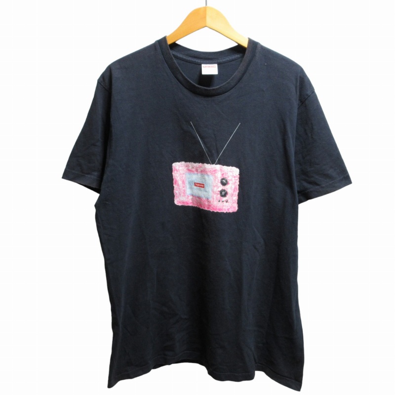 シュプリーム SUPREME 18SS テレビグラフィックプリントTシャツ  