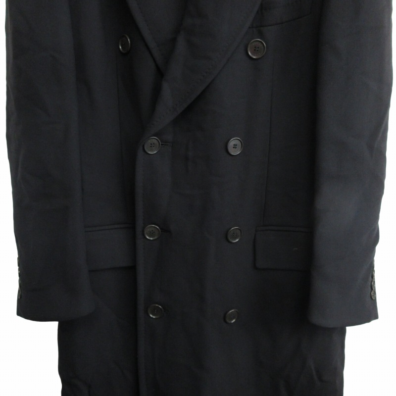 GUCCI　ダブルブレスト チェスターコート 中古・古着通販】GUCCI (グッチ) 22AW ZAFUT ウールヘリンボーン