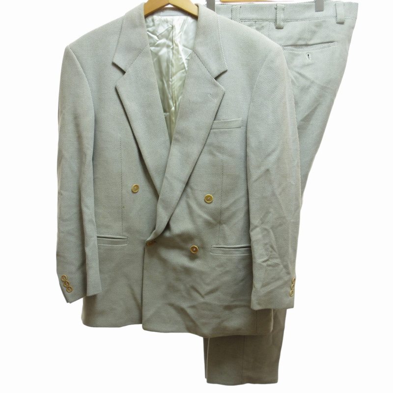 VERSACE ヴェルサーチ 2B ウール テーラード ジャケット & ワンタック