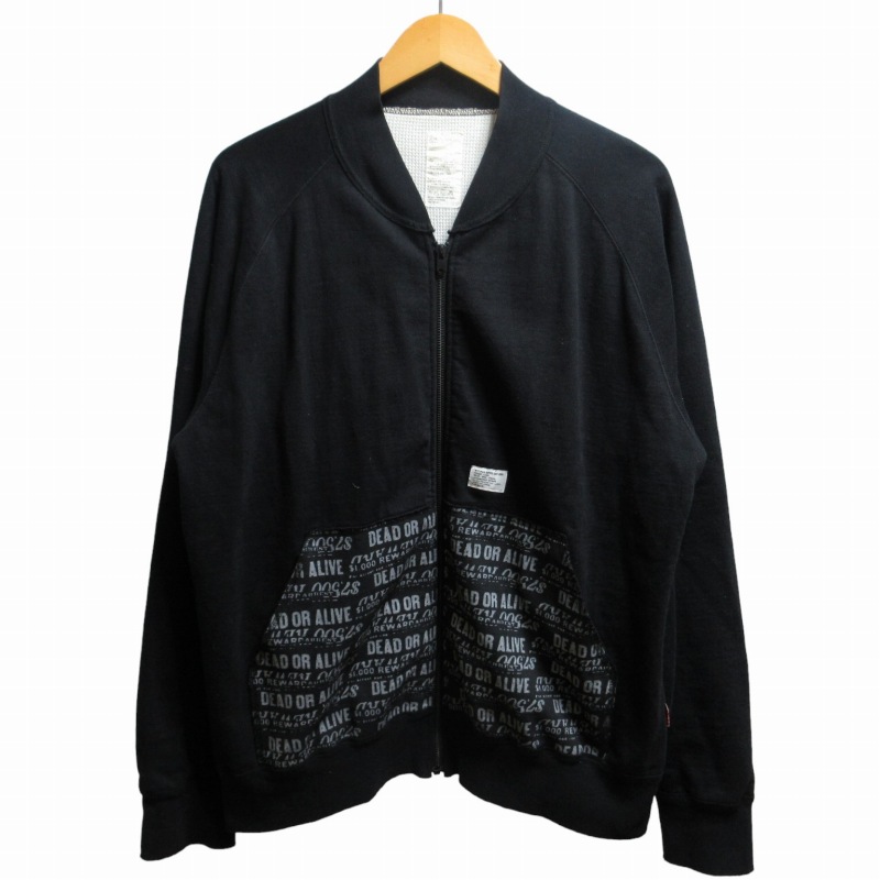 ダブルタップス WTAPS 90s ヴィンテージ ジップアップスウェット 