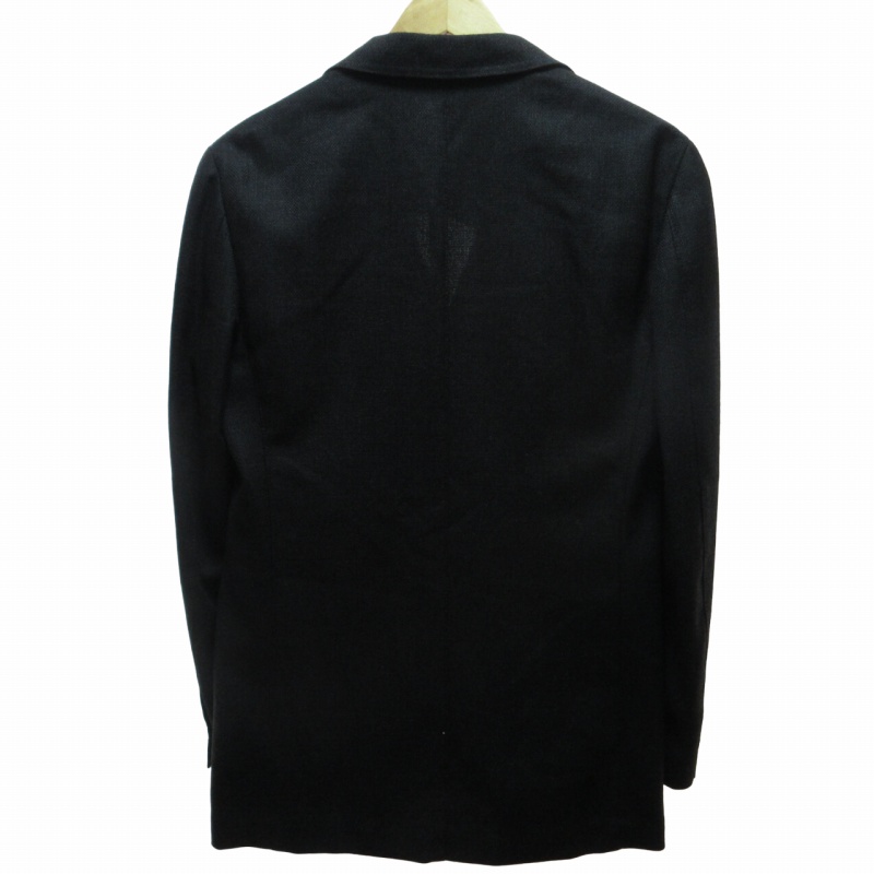 美品 ポールスミス テーラードジャケット ロロピアーナ ネイビー 現行タグ ポールスミス PAUL SMITH 美品 ロロピアーナ地 テーラードジャケット