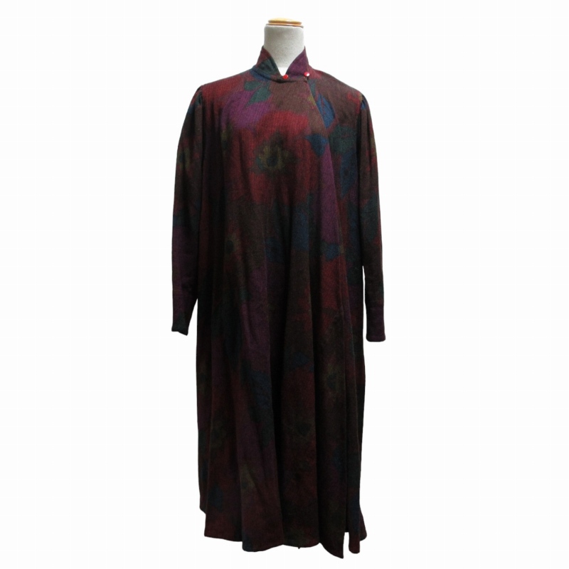 ケンゾー KENZO エルカ期 ヴィンテージ スタンドカラーコート