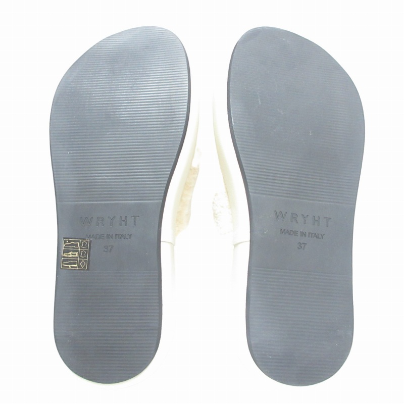 WRYHT SHEARLING PLATFORM SANDAL