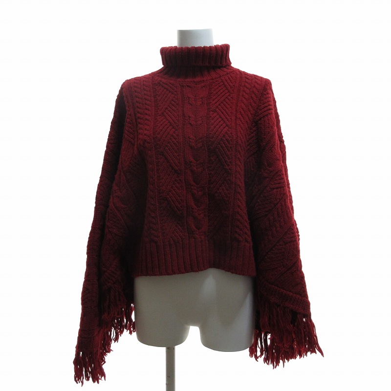 未使用品 WRYHT ライト タグ付き 23AW FISHERMAN FRINGES PONCHO 