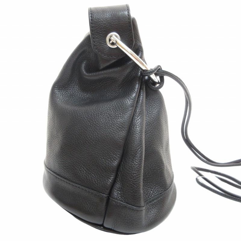 未使用品 ライト WRYHT タグ付 22SS DUFFLE PORCH BLACK レザー 