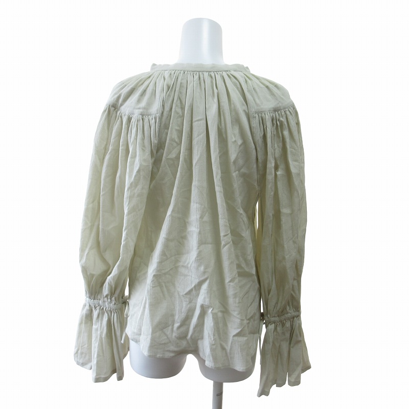 ライト WRYHT GATHERED SLEEVE FOLK TOP サイドホールブラウス 221WT SH03 ブラック サイズ：1 楽天市場】【中古】未使用品 WRYHT ライト タグ付き 22SS