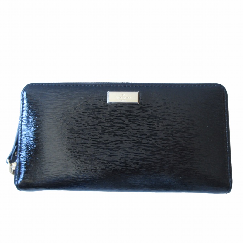 kate spade NEW YORK ケイトスペード長財布 黒 ラウンドジップ kate spade NEW YORK（ケイト・スペード ニューヨーク） 並行輸入