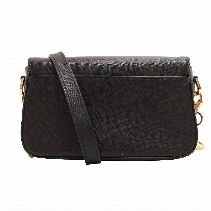 トリーバーチ TORY BURCH 美品 サフィアーノ レザー ショルダーバッグ 