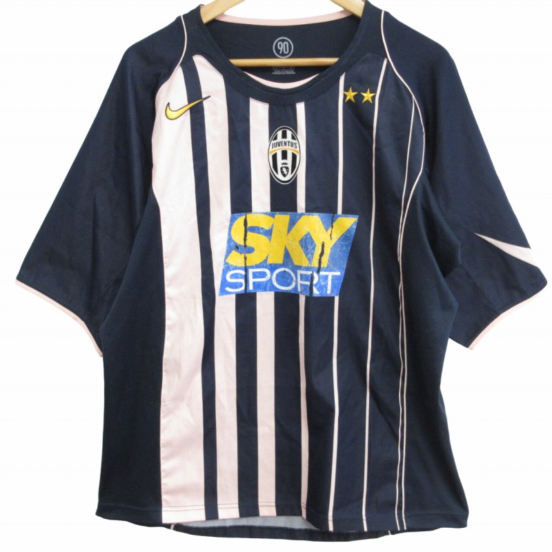 ナイキ NIKE 00s ユベントス Juventus 04/05 3rd kit ゲームシャツ 