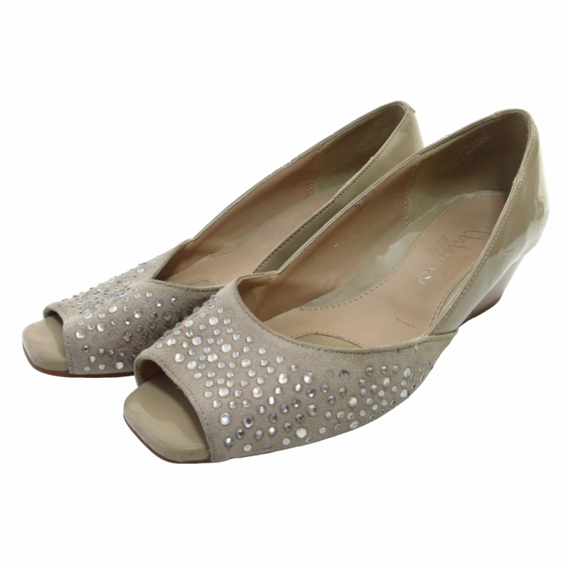 ダイアナ オープントゥパンプス ダイアナオープントゥパンプス - 靴