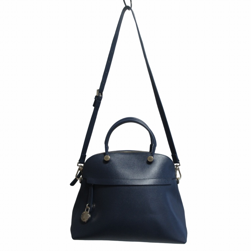 フルラ FURLA 美品 2WAY ショルダーバッグ ハンドバッグ パイパー  
