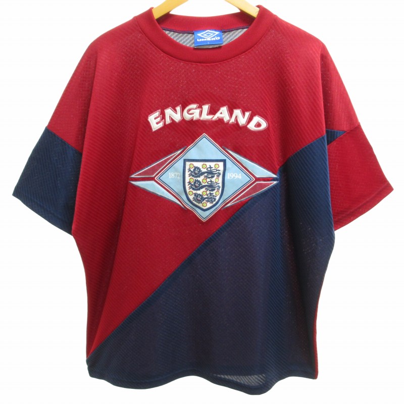 90s UMBRO アンブロ フットボールシャツ レア サッカーシャツ ウェブ柄 