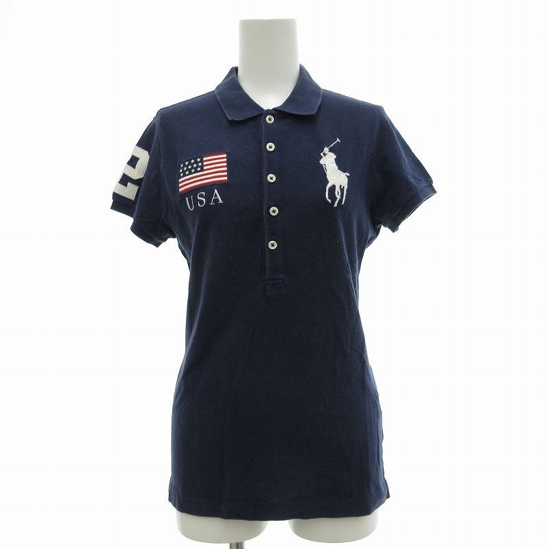 未使用❕POLO 星条旗 BIGPONY ネイビー S 未使用❕POLO 星条旗 BIGPONY ネイビー S ラルフローレン ポロシャツ