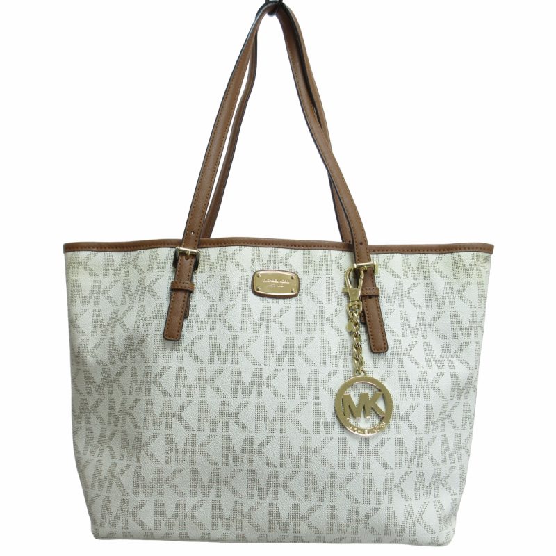 マイケルコース MICHAEL KORS 美品 2WAY MKシグネチャートートバッグ 