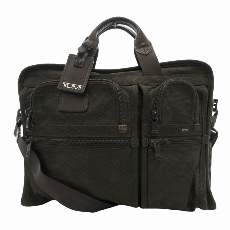 TUMI ブリーフケース ショルダーバッグ 2WAY ビジネス ナイロン 黒 