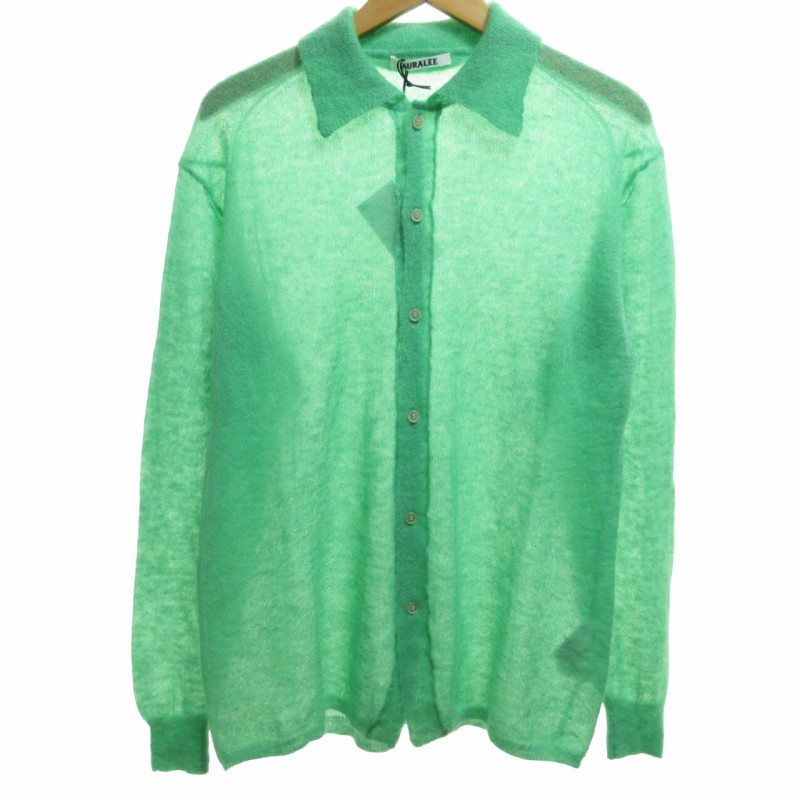 未使用品 オーラリー AURALEE タグ付き 24AW KID MOHAIR SHEER KNIT  