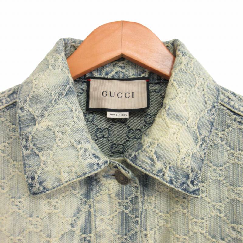 GUCCI グッチ　Gジャン　美品 GUCCI（Gジャン/デニムジャケット）のフリマアイテム一覧