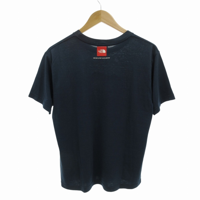 THE NORTH FACE TEK TEE ザ ノースフェイス Tシャツ 半袖 ネイビー サイズXL NT32173 THE NORTH FACE \"TEK TEE\" print Tshirt XL | 古着屋 grin days memory