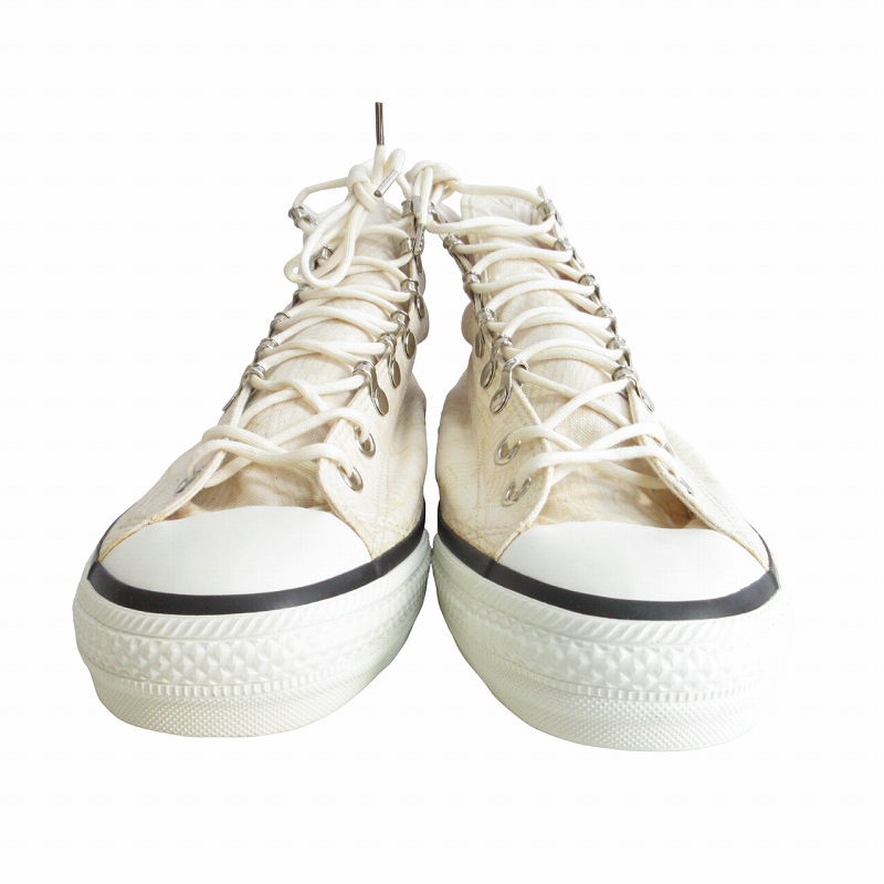 NUMBERNINE ナンバーナイン ハイカットスニーカー音符柄