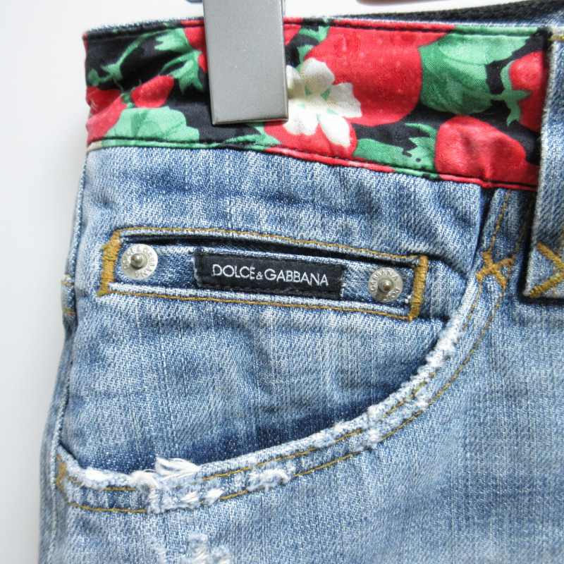 ドルチェ&ガッバーナ ドルガバ DOLCE&GABBANA デニムスカート