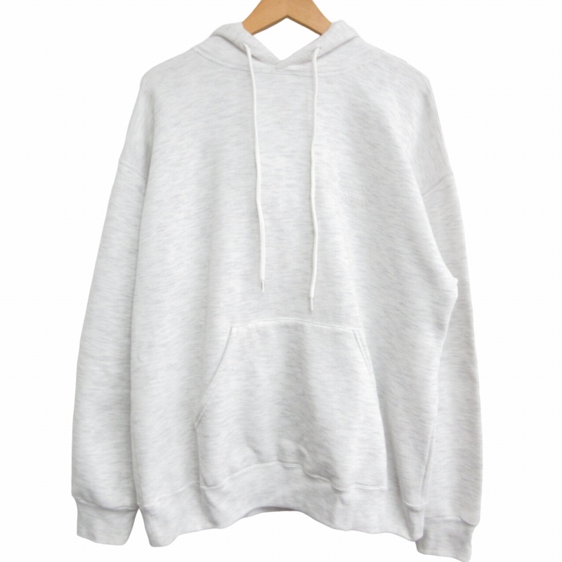 入手困難】ENNOY 22AW スタイリスト私物 同色ロゴ刺繍 パーカー 紺L