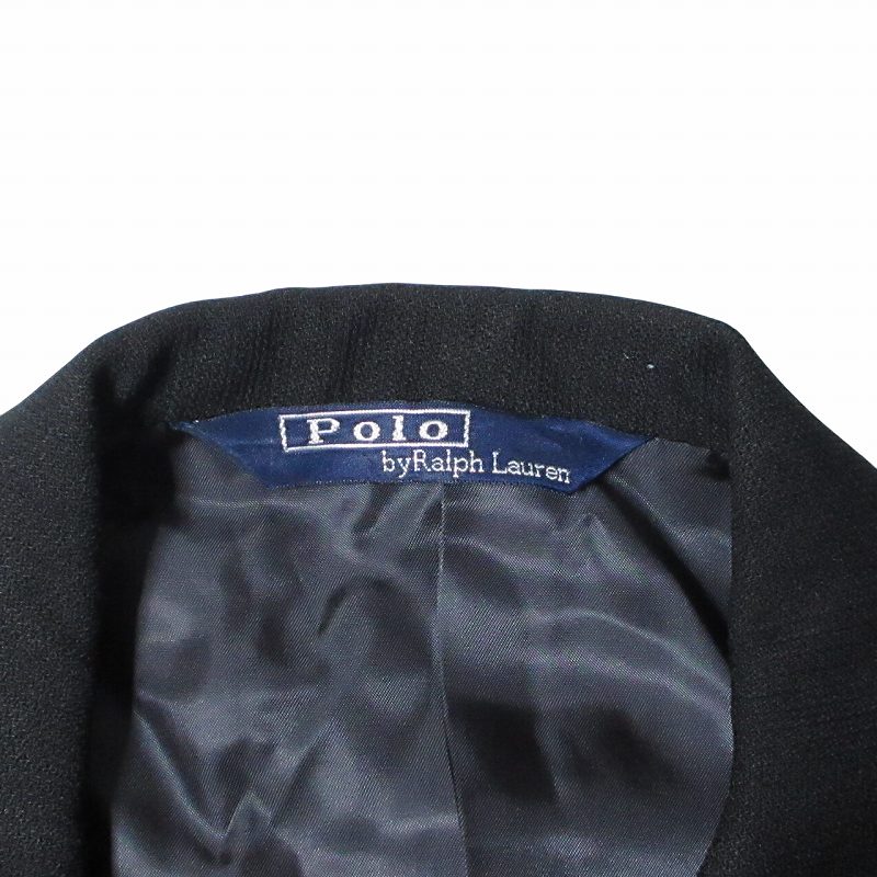 k POLO by RALPH LAUREN ブラックスーツ 90年代 日本製 ポロ バイ ラルフローレン Polo by Ralph Lauren ヴィンテージ