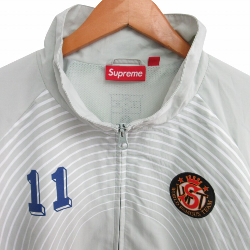 シュプリーム SUPREME 美品 24AW S LOGO TRACK JACKET Light Mint S
