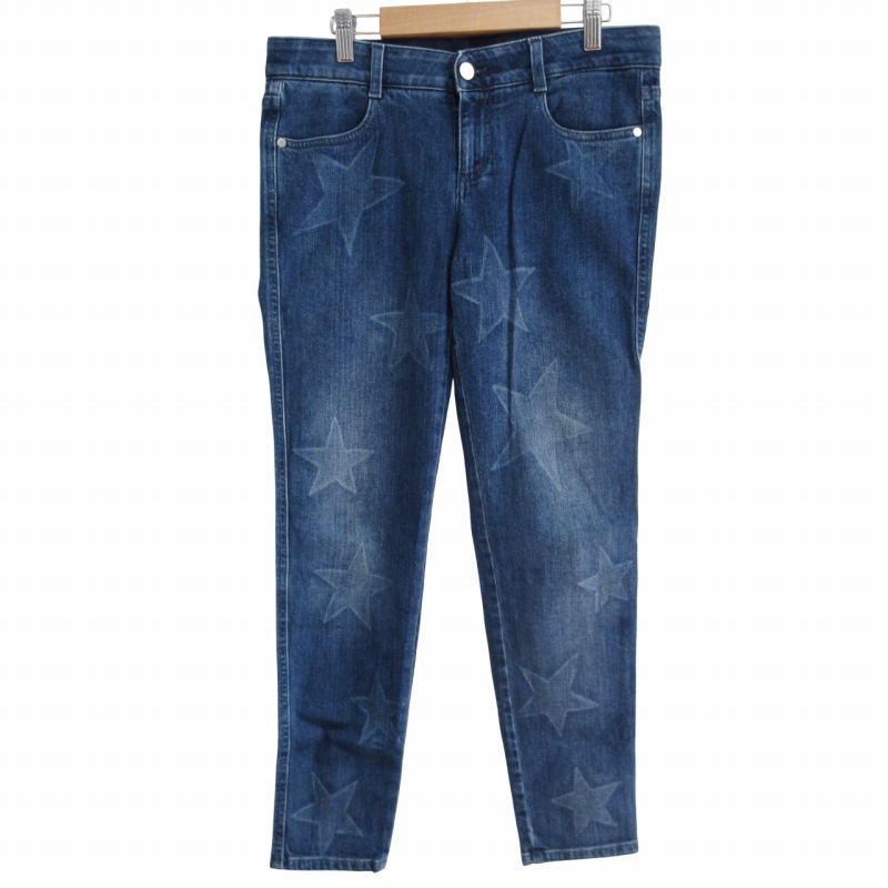 ステラマッカートニー STELLA McCARTNEY デニム ジーンズ 星柄 