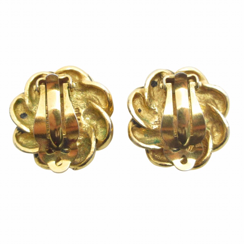 シャネル CHANEL ヴィンテージ ツイストデザイン フェイクパール  