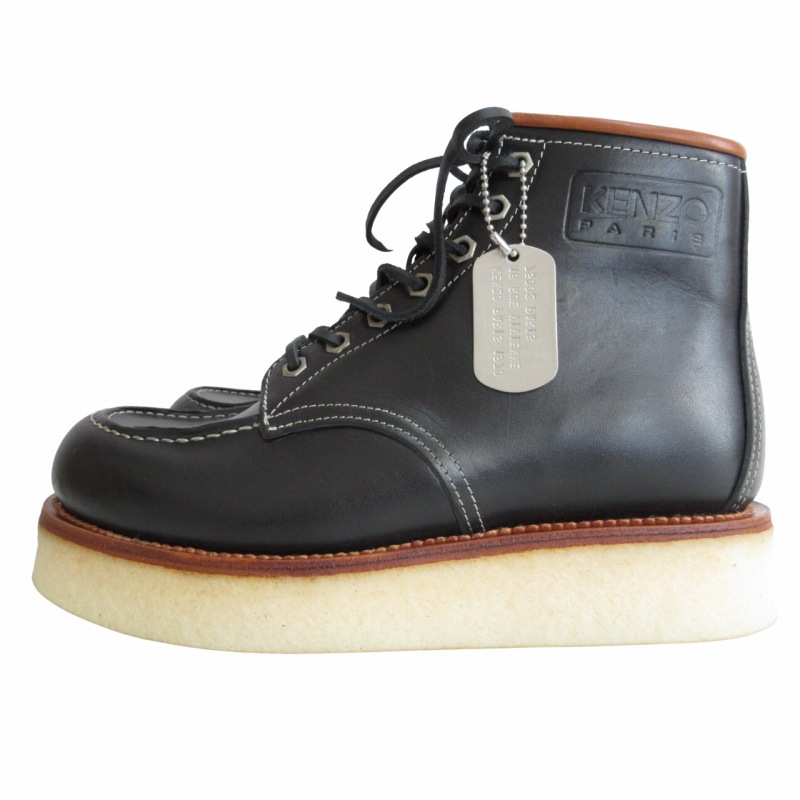 未使用品 ケンゾー KENZO 22AW Kenzo Yama LACE-UP BOOTS レースアップ 