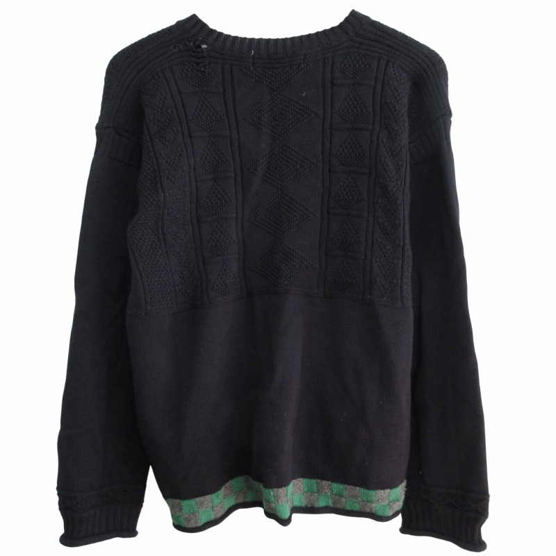 【コムデギャルソンオム】カーディガン 田中オム 銀タグ COMME des GARÇONS 黒 カーディガン 田中オム 銀タグ