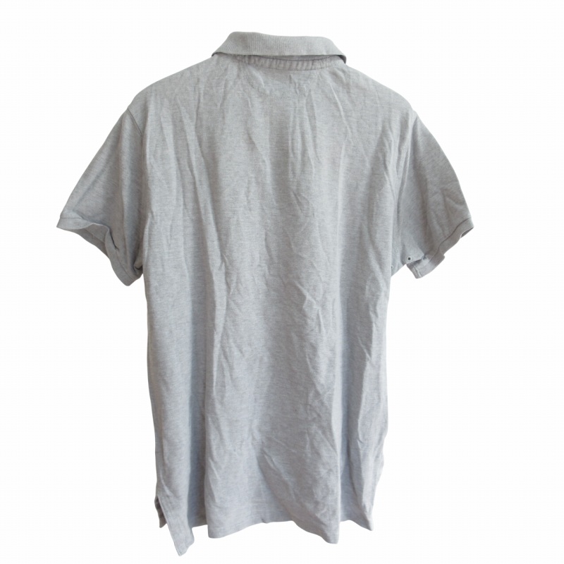 【新品】POLOラルフローレンポロシャツ半袖グレーUS:Mカットソー ポロ ラルフローレン POLO RALPH LAUREN ポロシャツ カットソー