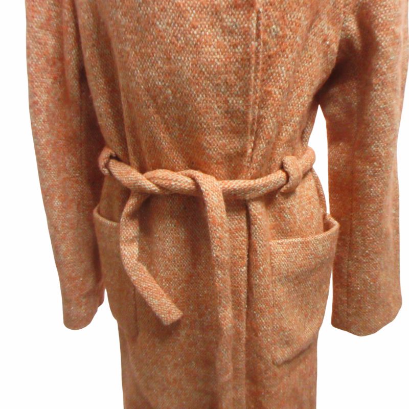 バレンシアガ BALENCIAGA 美品 04AW モヘア混 ウール ツイード  