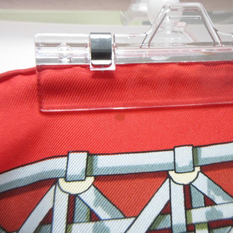 エルメス HERMES カレ90 FEUX DE ROUTE 馬車のランタン シルク100