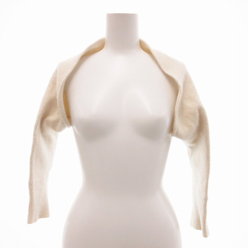 フォクシー FOXEY SERENA 現行 ボレロ カーディガン カシミヤ×シルク混  