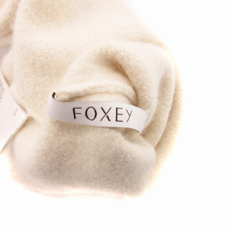フォクシー FOXEY SERENA 現行 ボレロ カーディガン カシミヤ×シルク混  